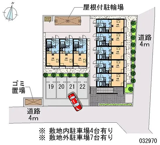 ★手数料０円★さいたま市西区指扇　月極駐車場（LP）